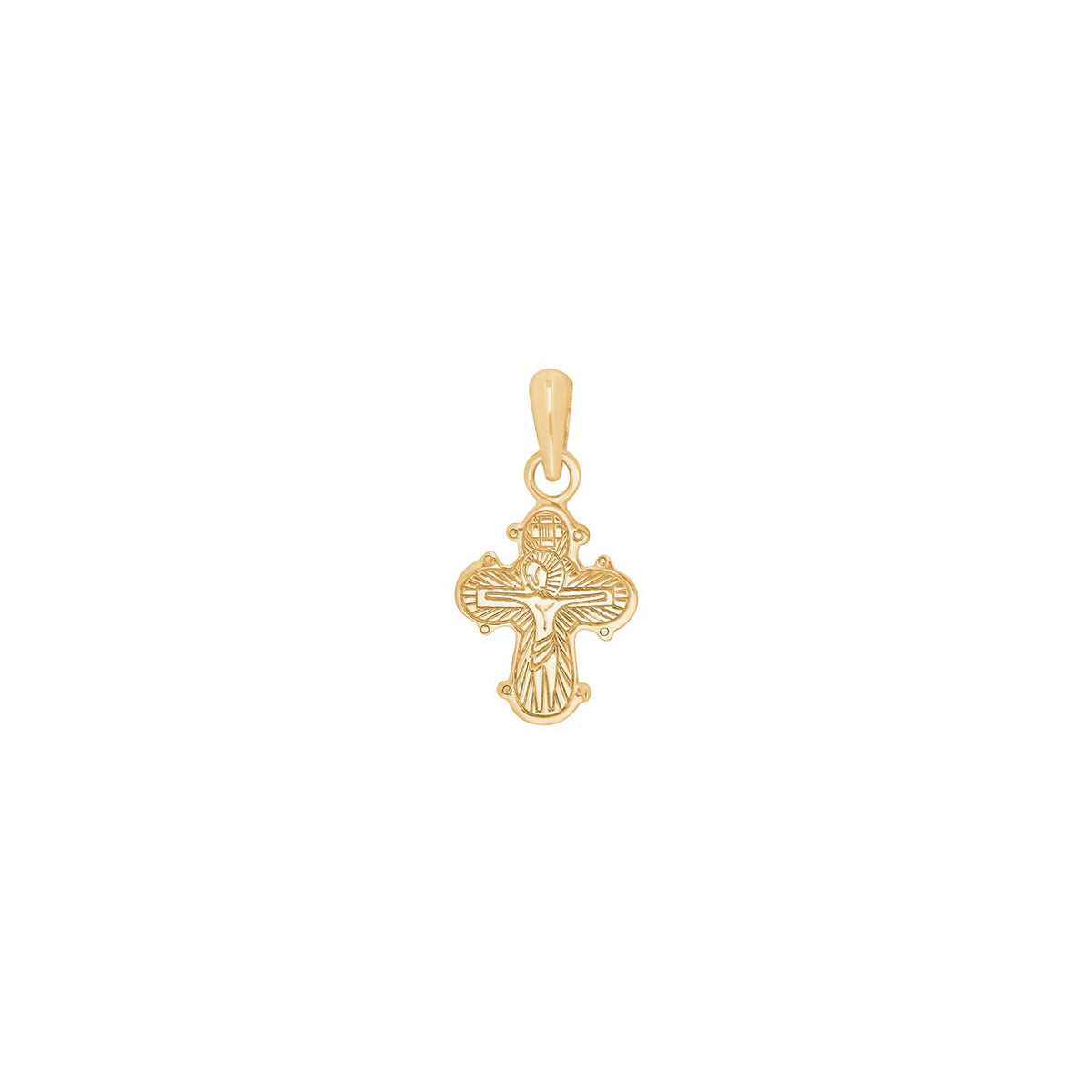 Goldp. silver pendant w/dagmarcross