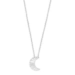Silver necklace moon ACTOR52