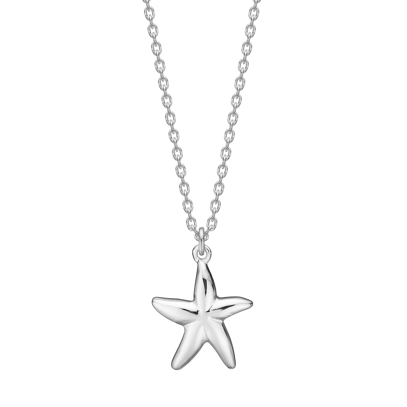 Silberkette Seestern SEA52