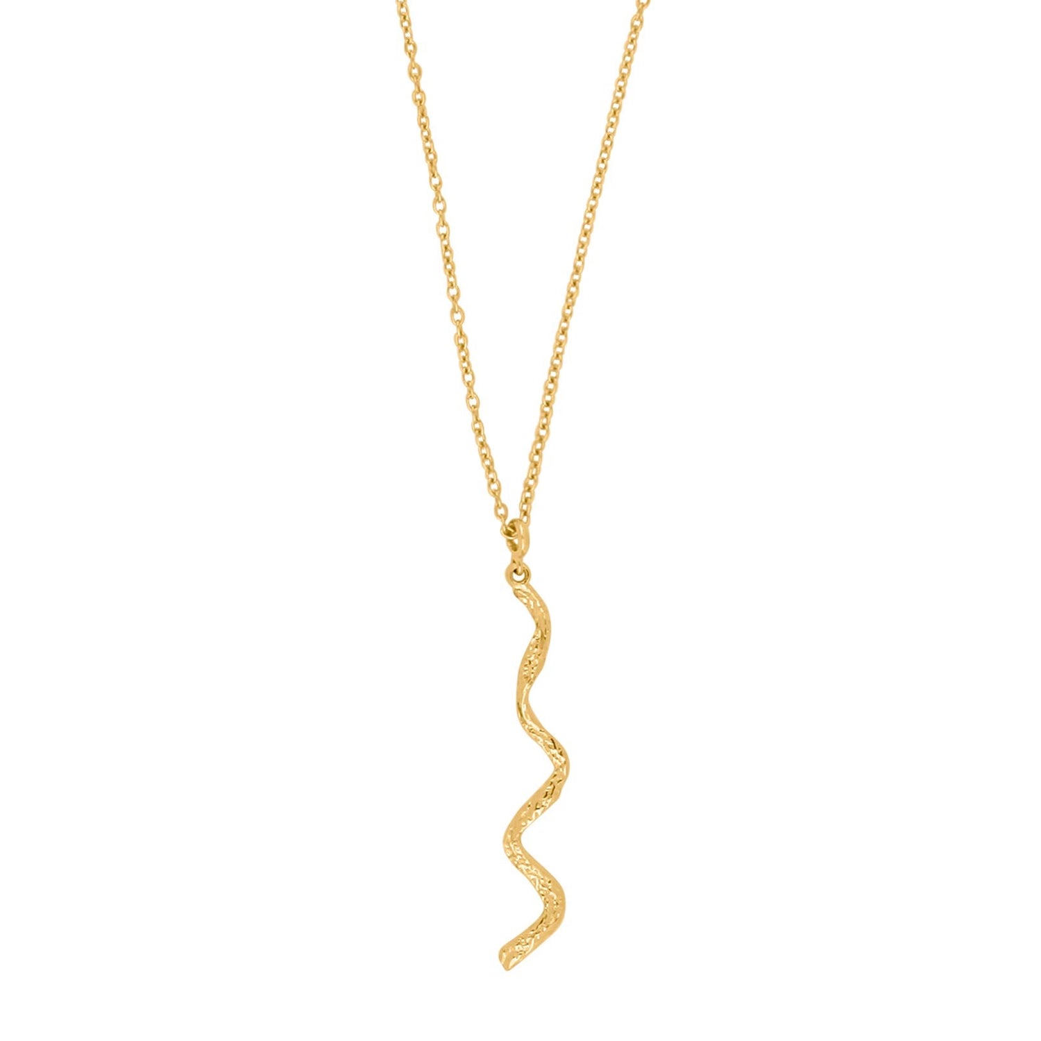 Silver chain FUN52 - Gold plated