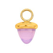 Quartz glass acorn shape