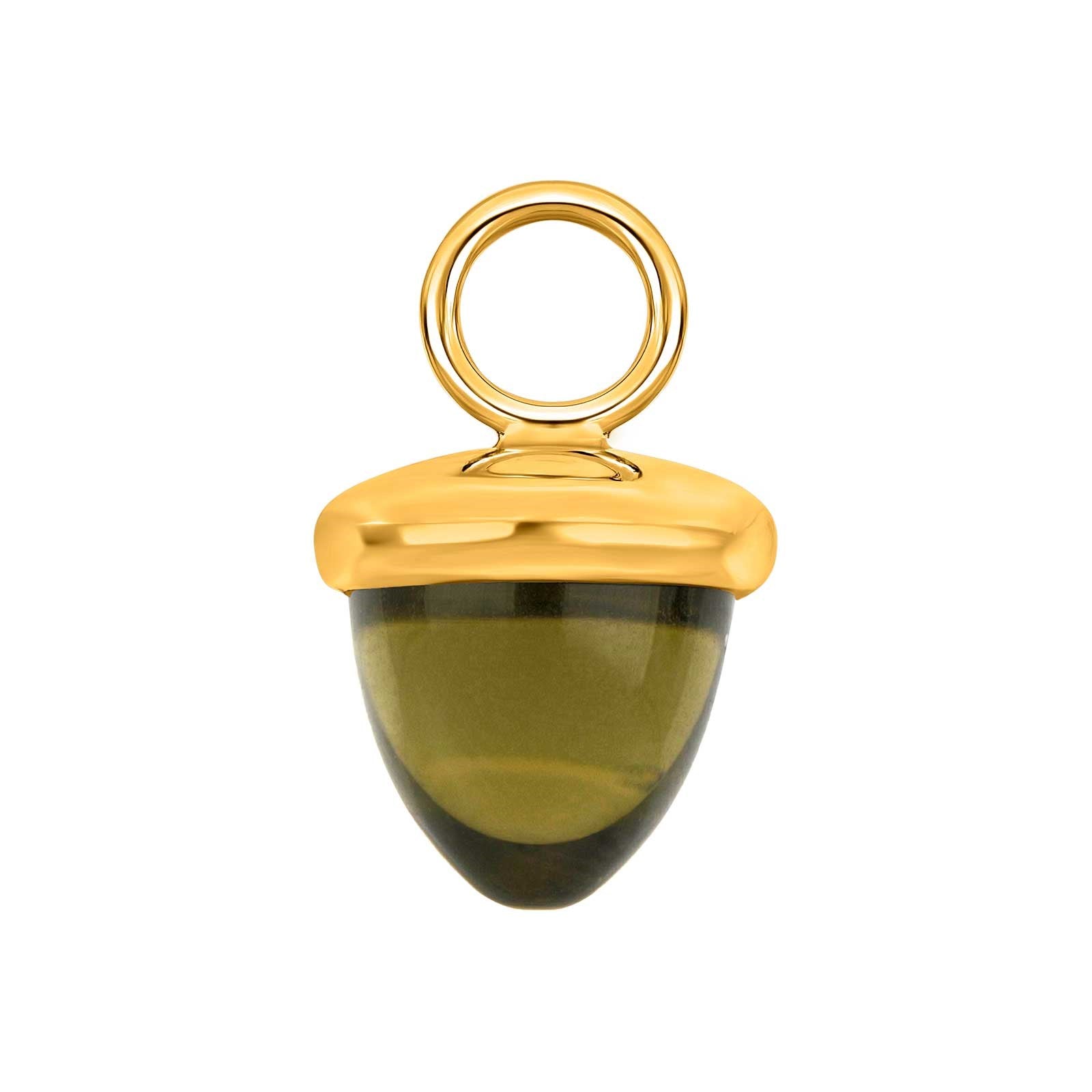 Quarzglas in Eichelform