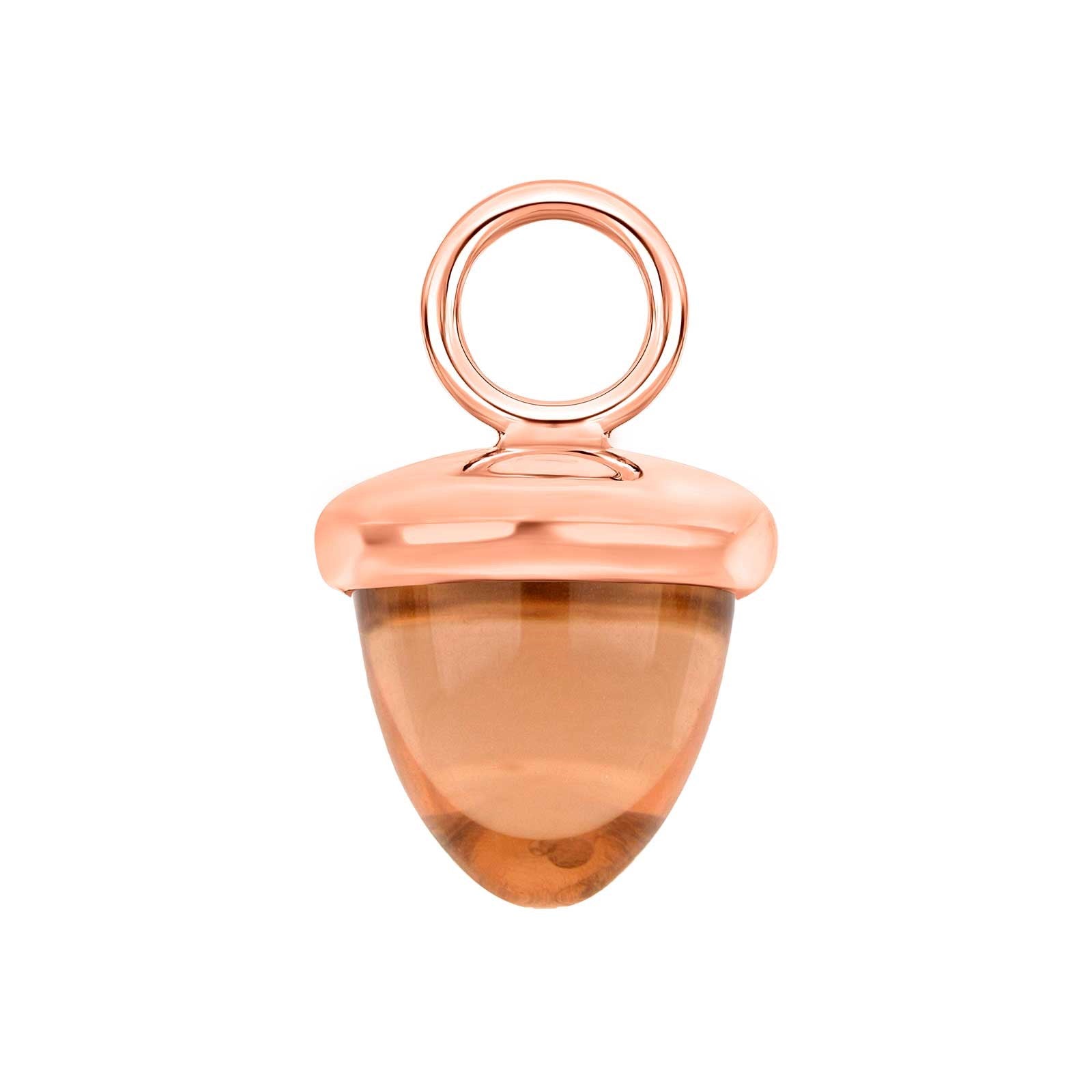 Quarzglas in Eichelform
