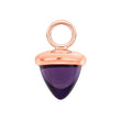 Quartz glass acorn shape