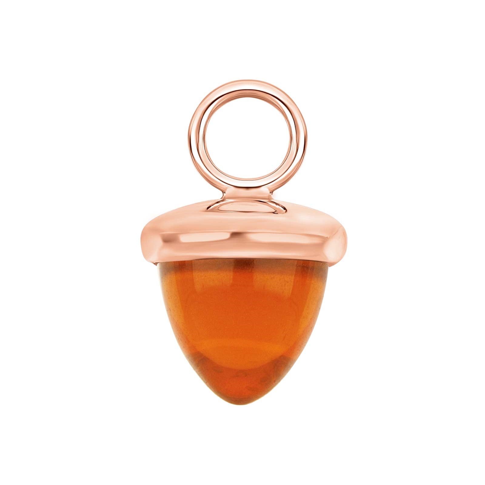 Quarzglas in Eichelform