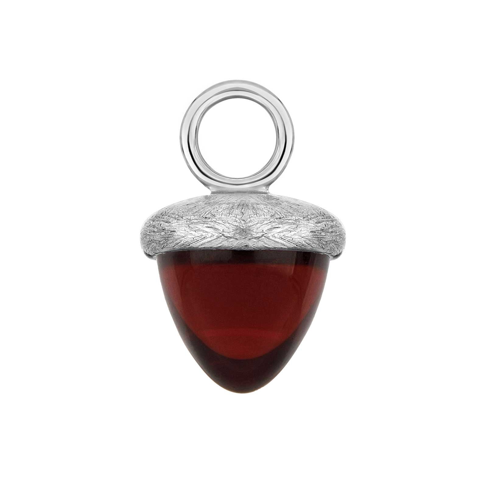 Quarzglas Eichelform - matt