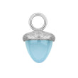 Quartz glass acorn shape - matt