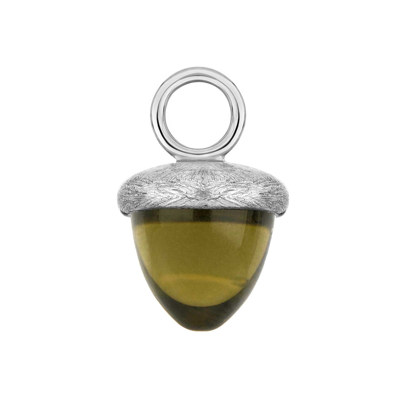 Quarzglas Eichelform - matt