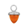 Quartz glass acorn shape - matt