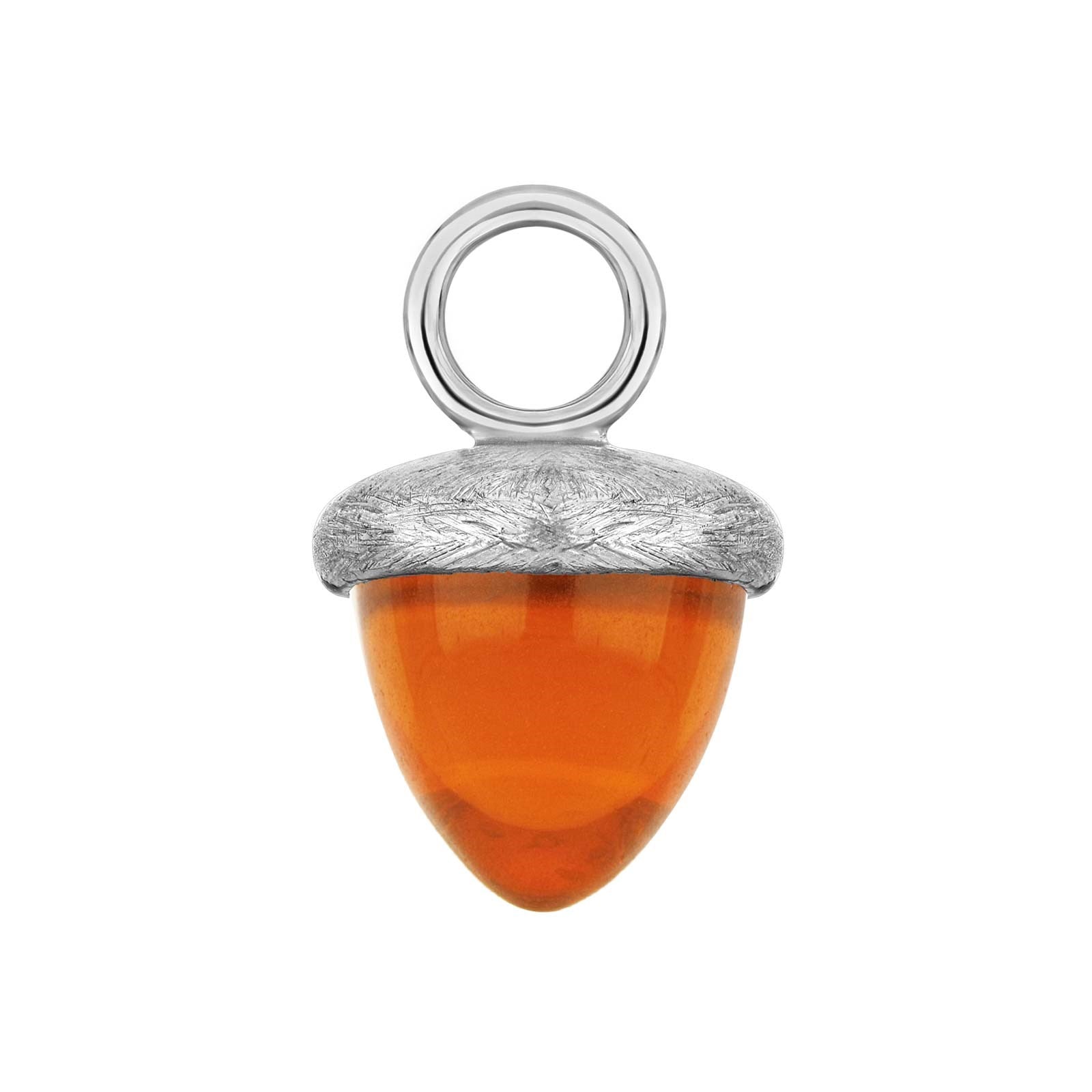 Quarzglas Eichelform - matt