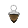 Quartz glass acorn shape - matt