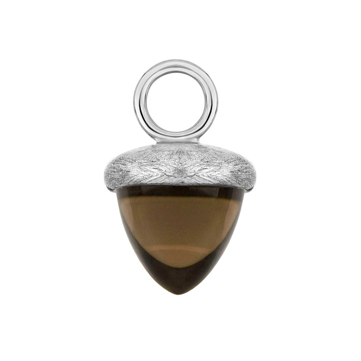 Kvartsglas agern form - mat