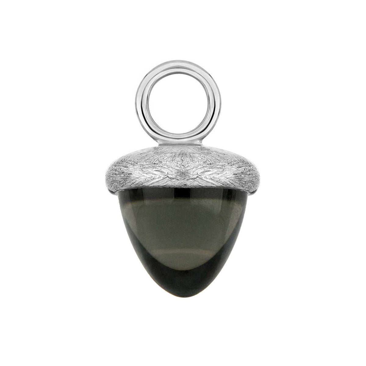 Kvartsglas agern form - mat