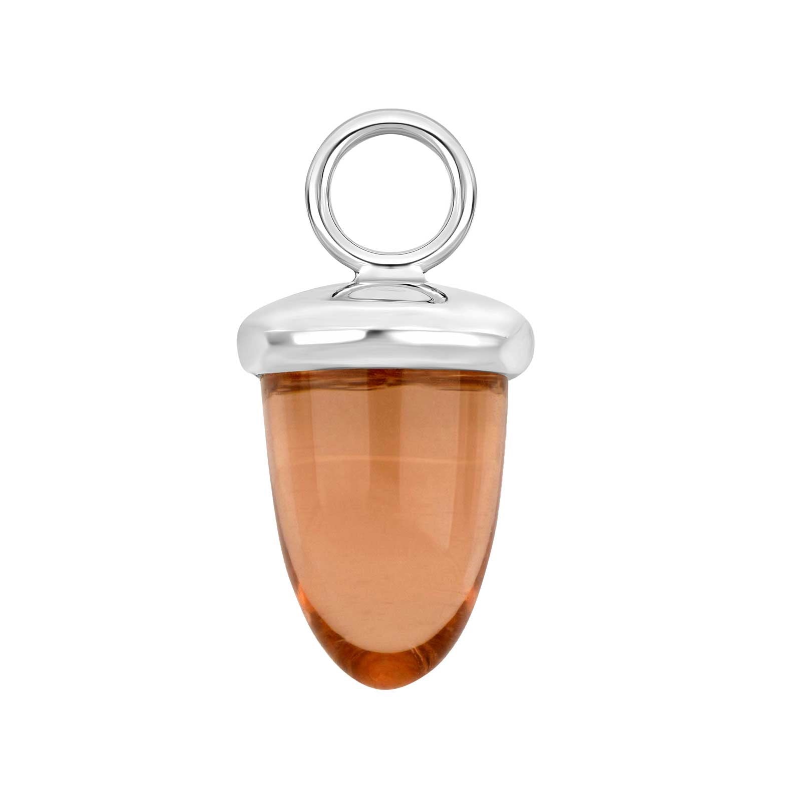Quarzglas in Eichelform