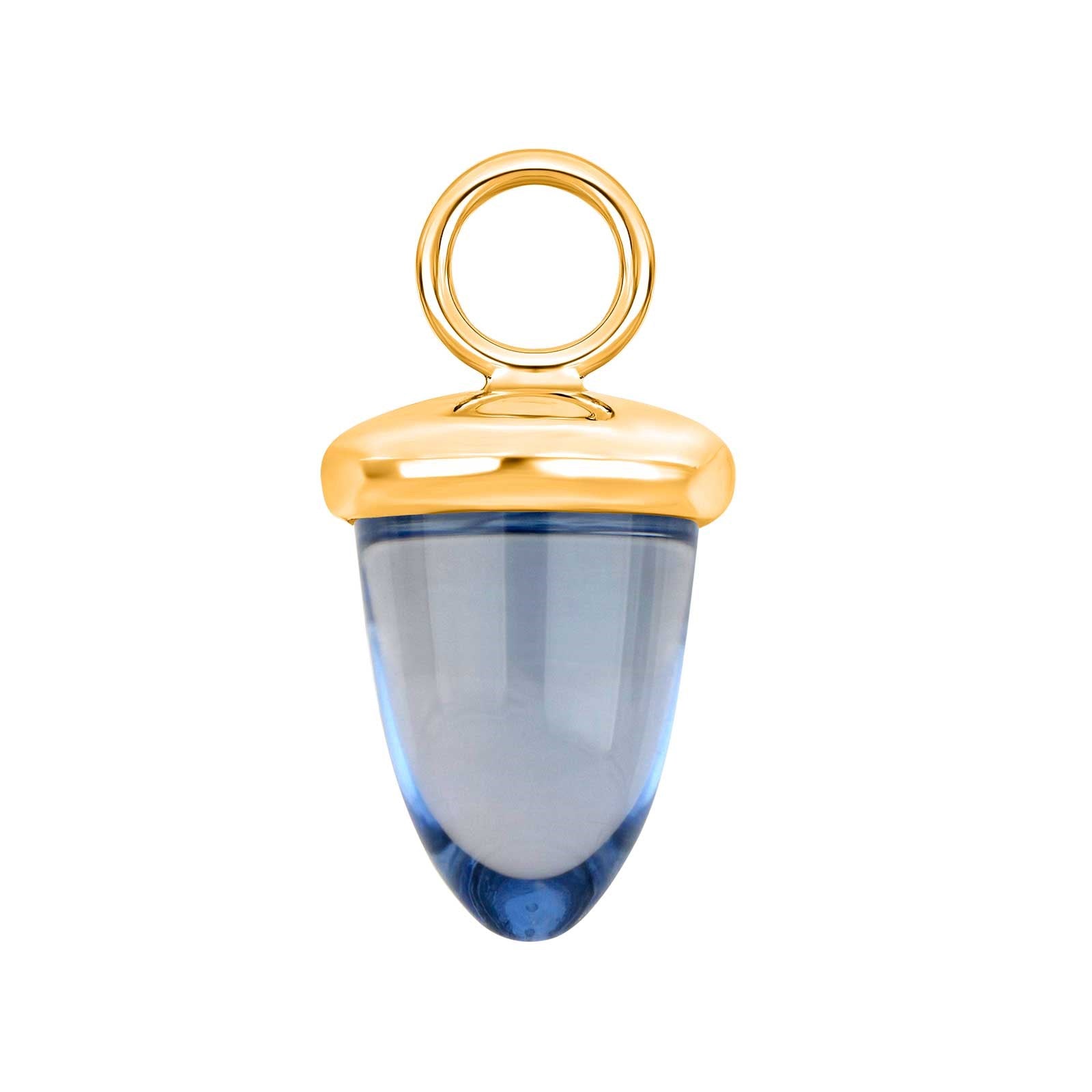 Quarzglas in Eichelform