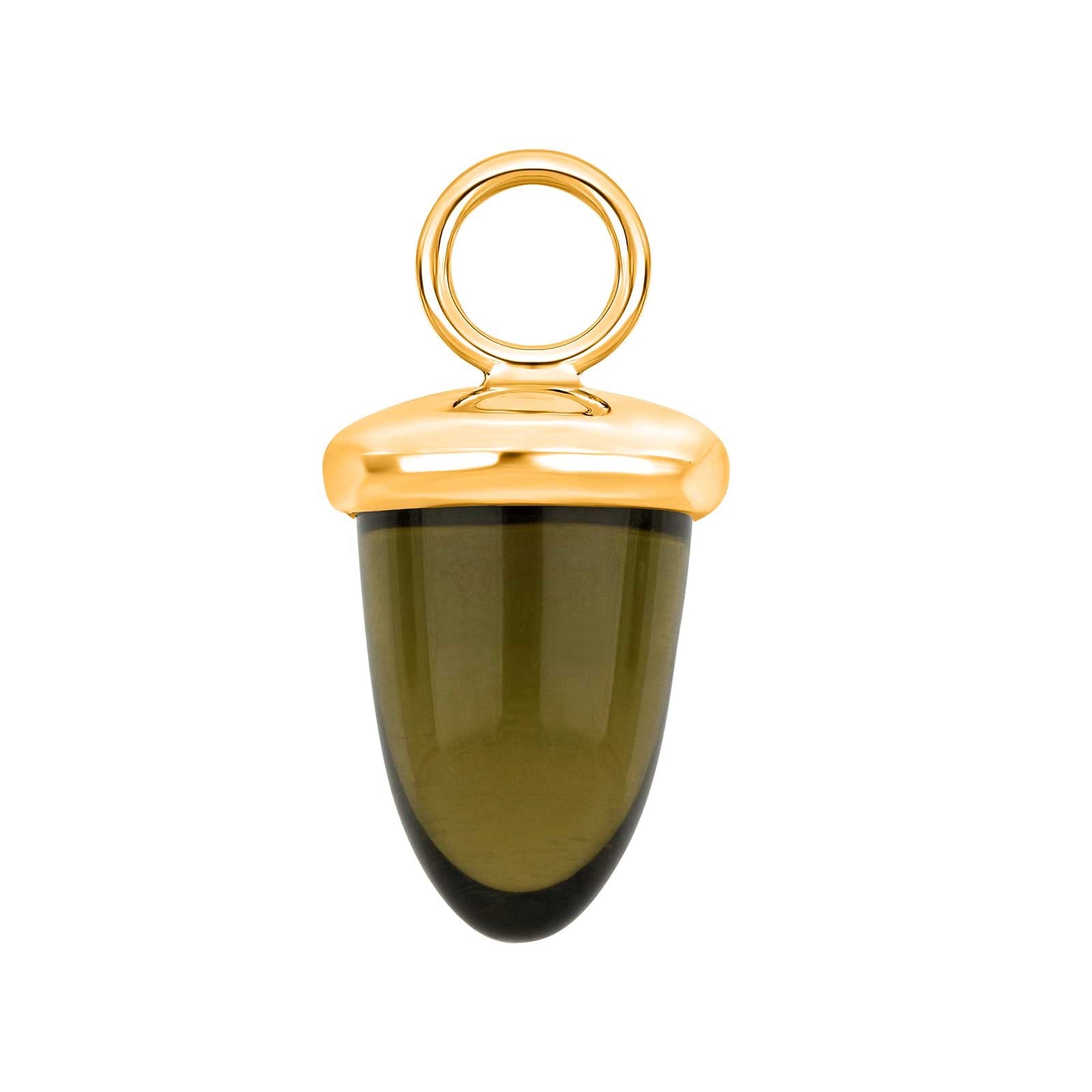 Quarzglas in Eichelform