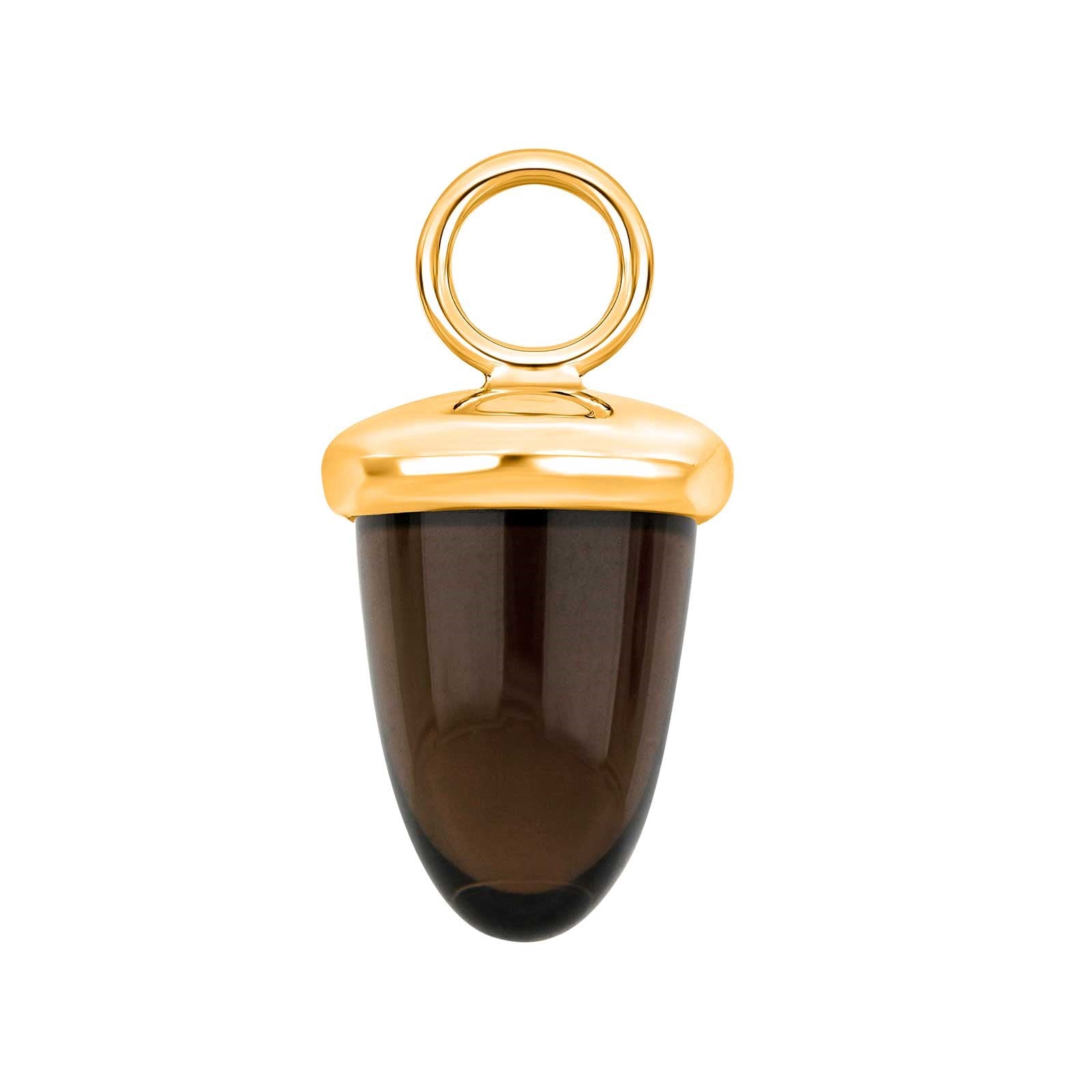 Quarzglas in Eichelform