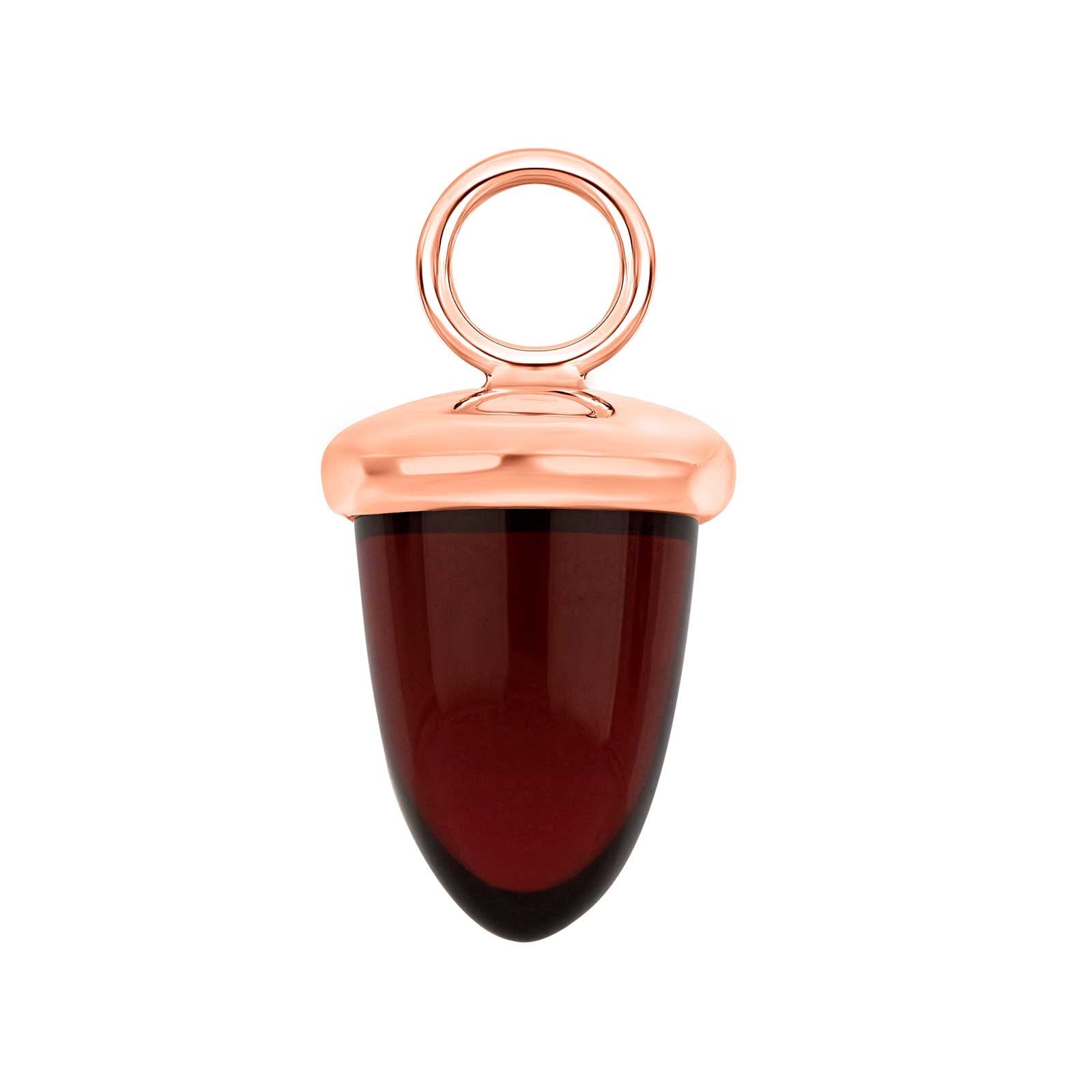 Quarzglas in Eichelform