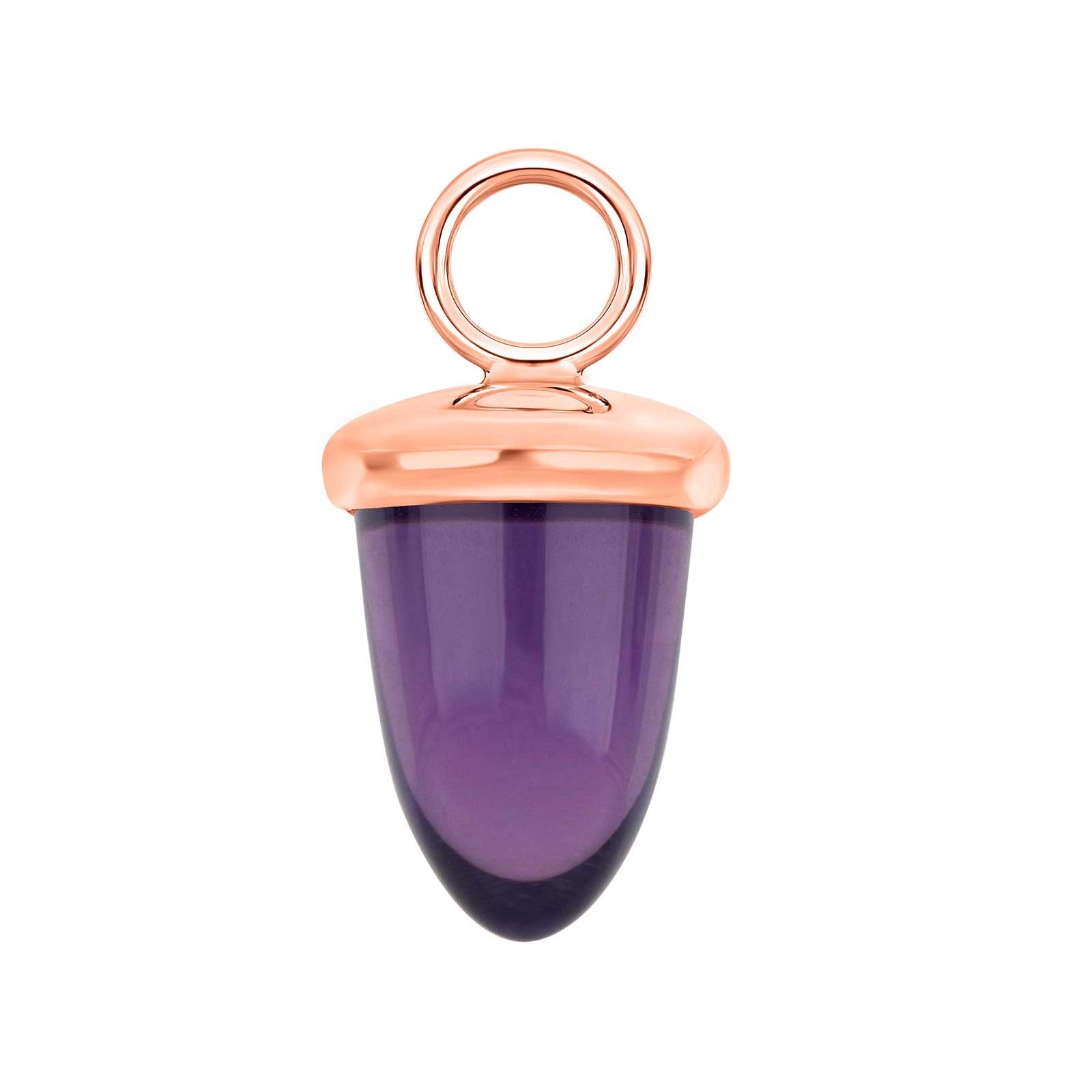 Quarzglas in Eichelform