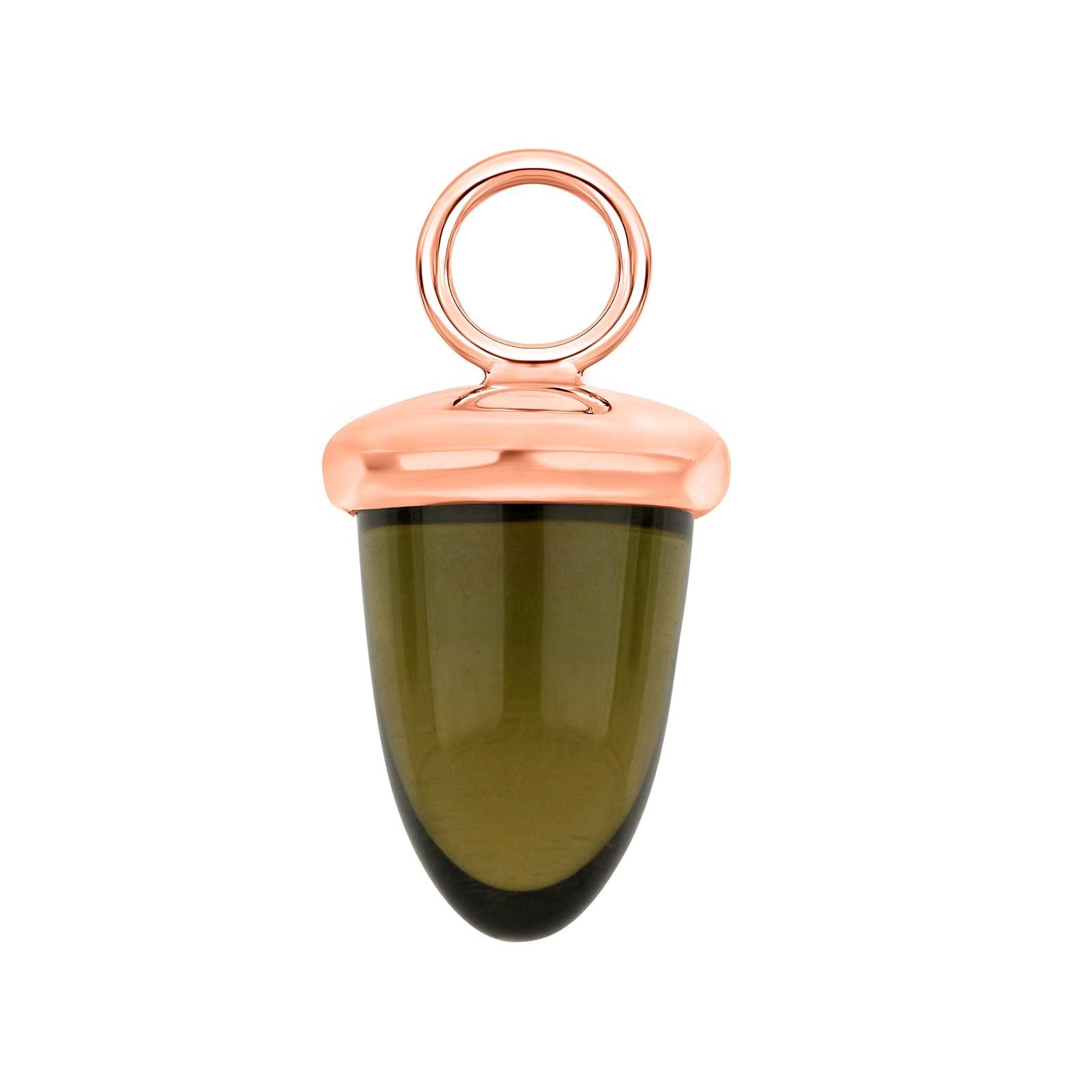 Quartz glass acorn shape