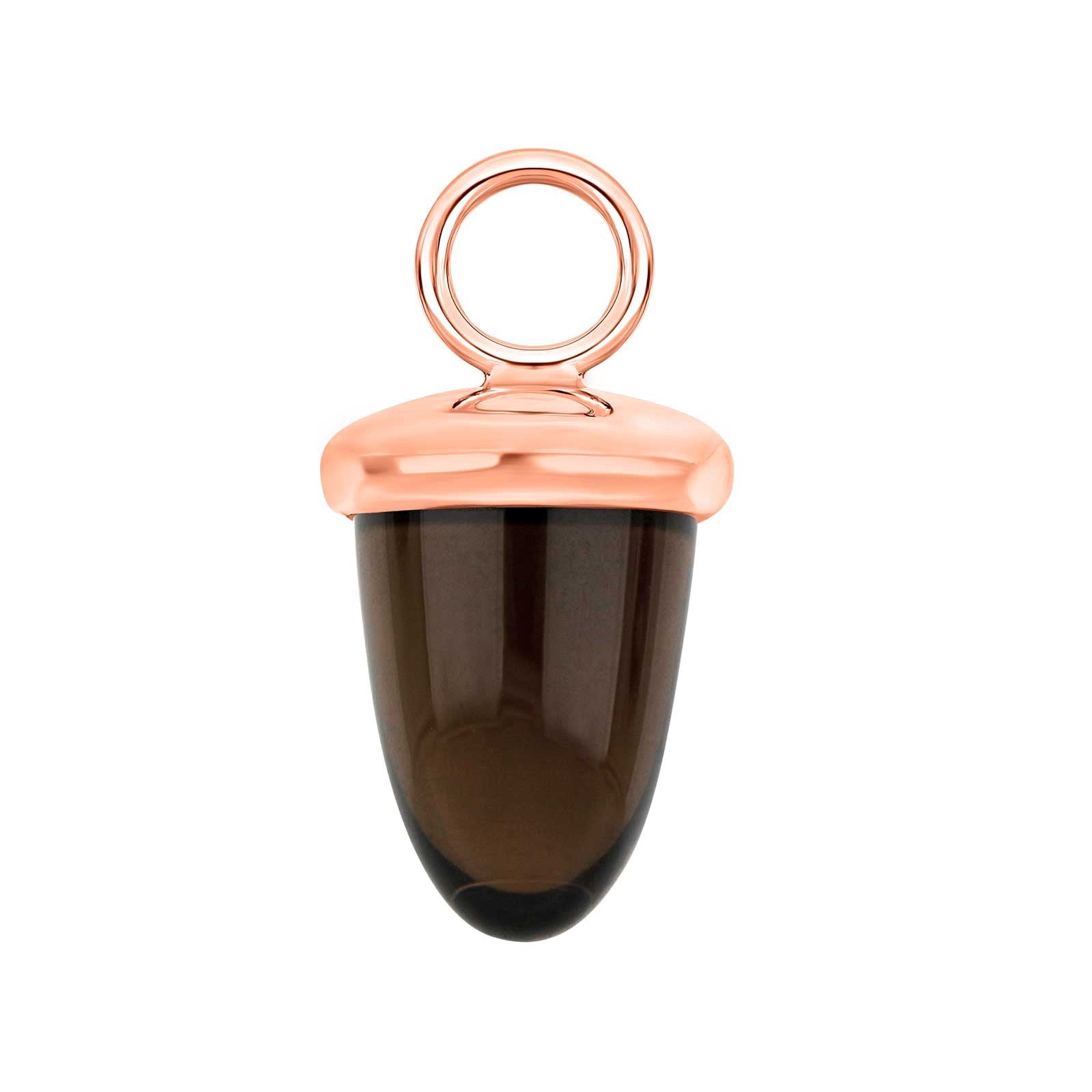 Quarzglas in Eichelform