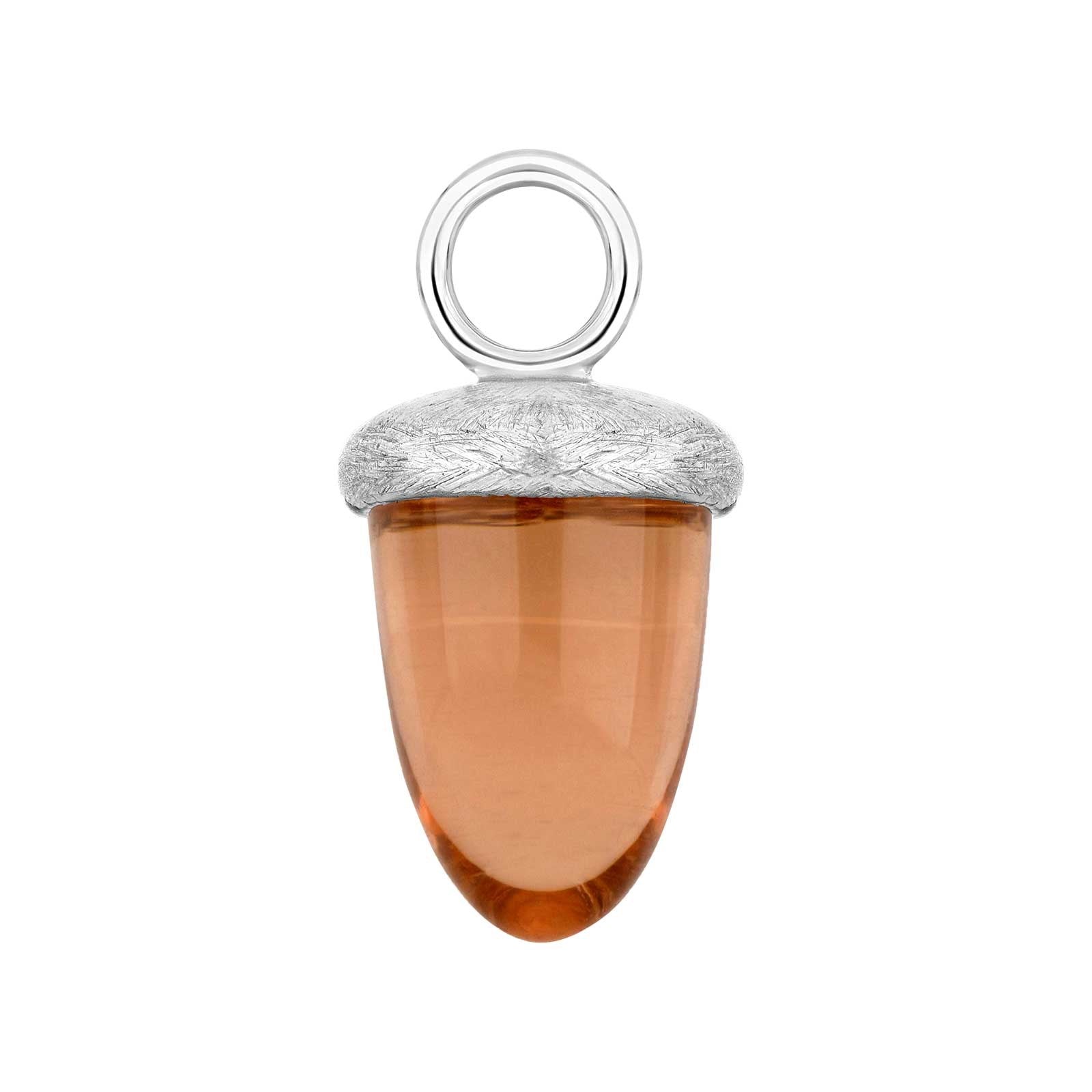 Quarzglas Eichelform - matt