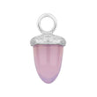 Quartz glass acorn shape - matt