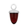 Quartz glass acorn shape - matt