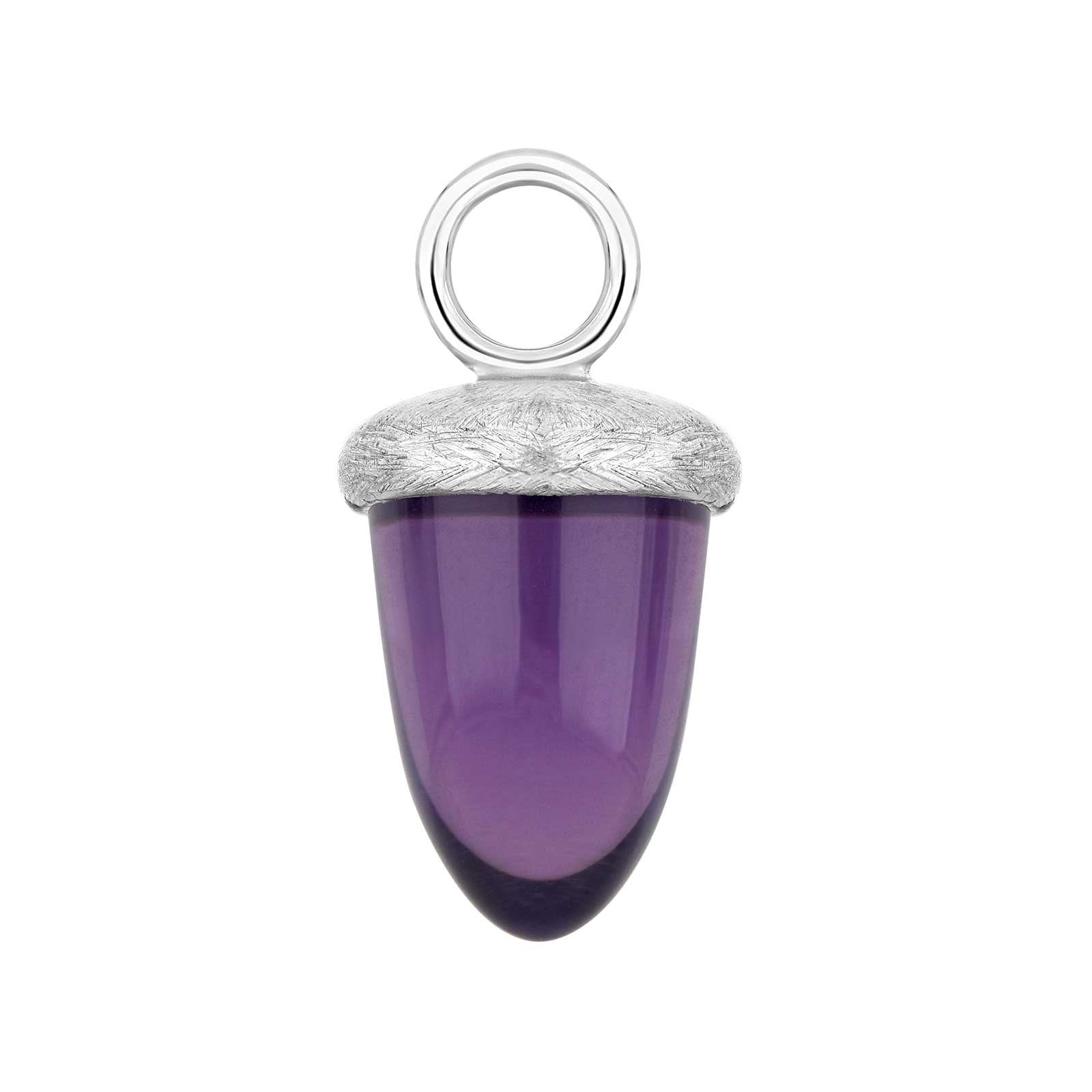 Quartz glass acorn shape - matt