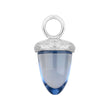 Quarzglas Eichelform - matt