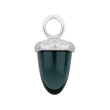 Quartz glass acorn shape - matt