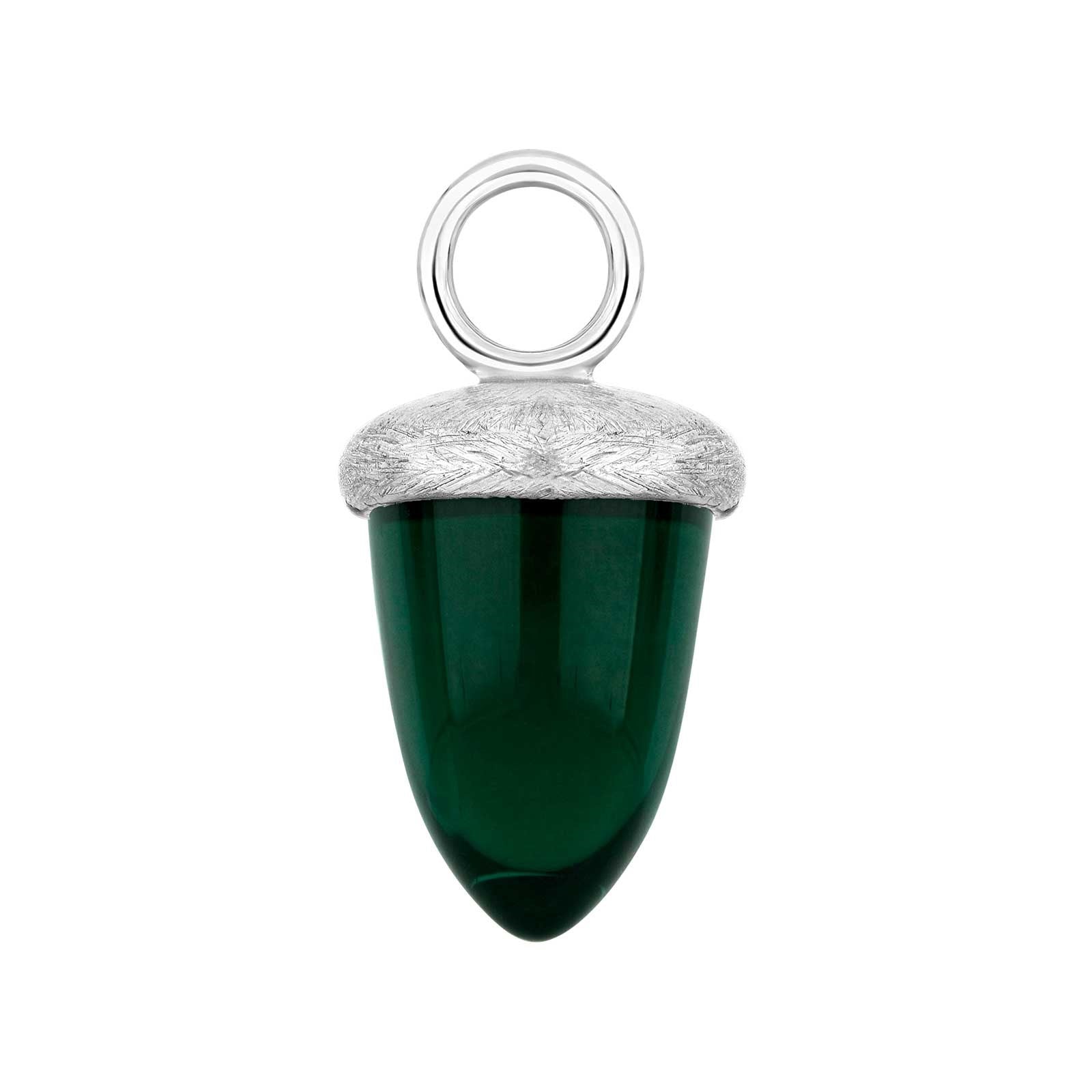 Quarzglas Eichelform - matt