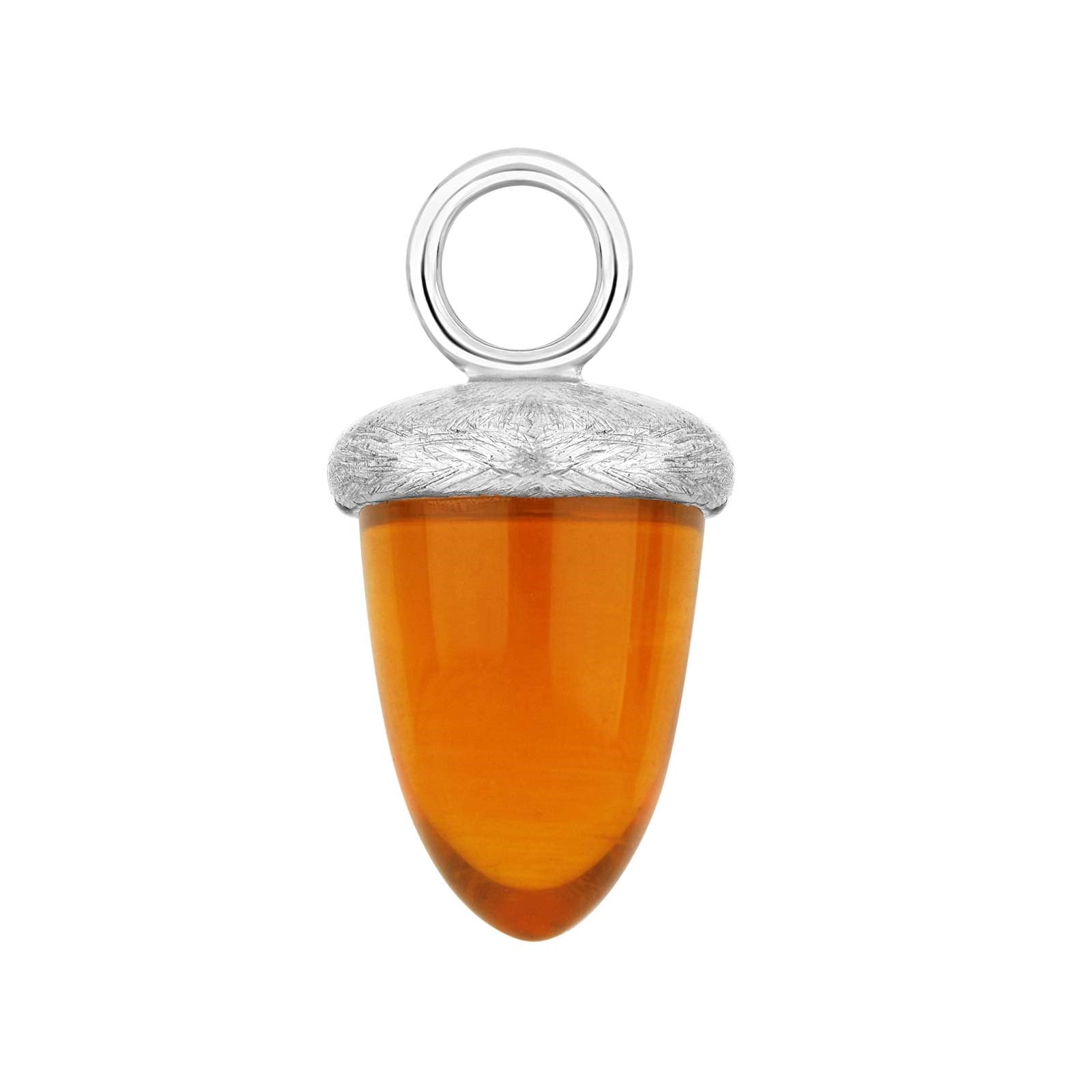 Quarzglas Eichelform - matt