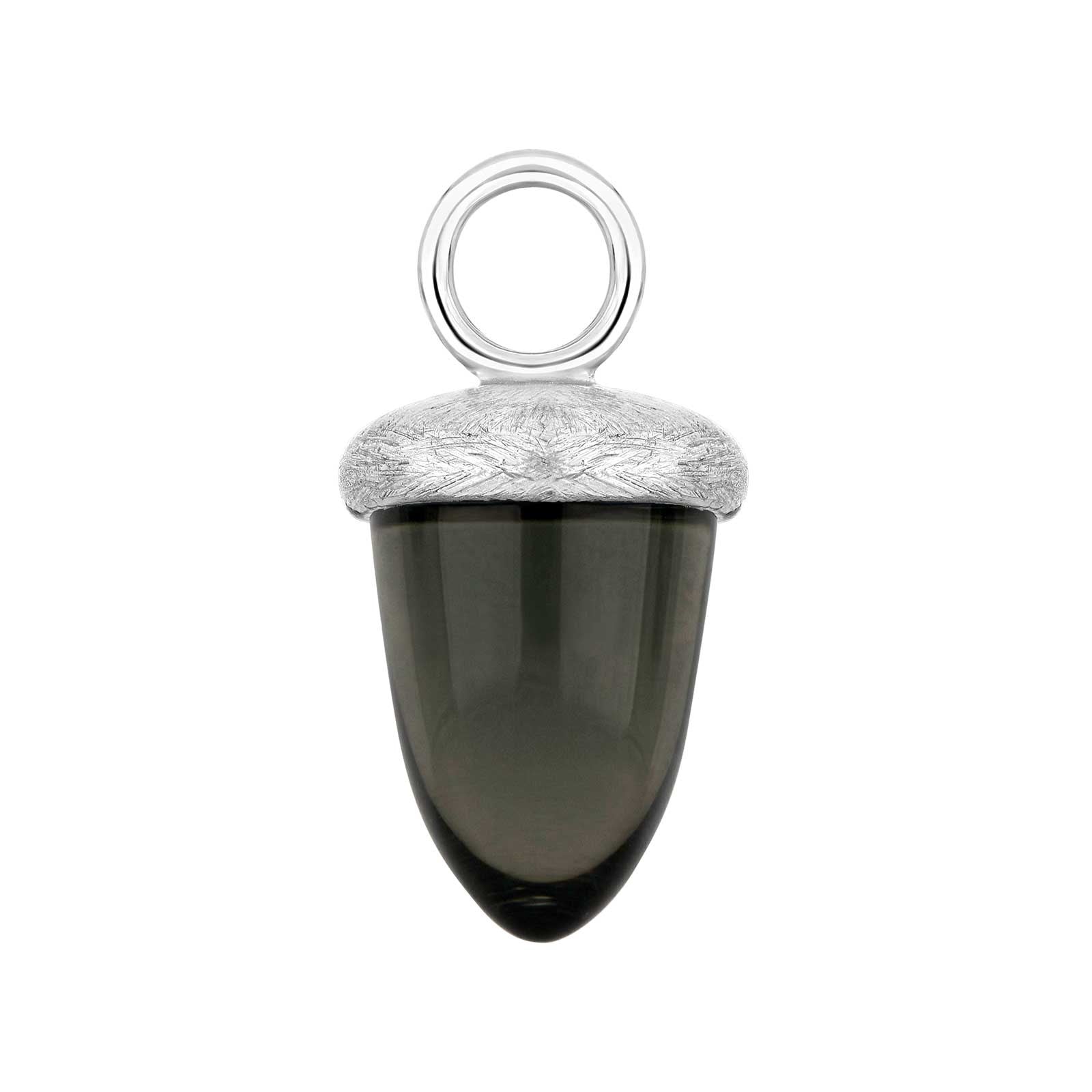 Quarzglas Eichelform - matt