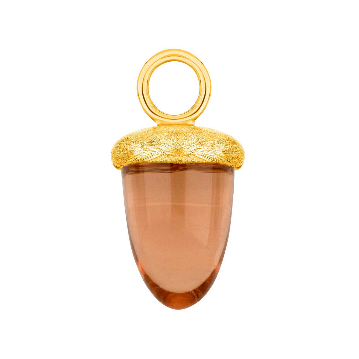Quartz glass acorn shape - matt