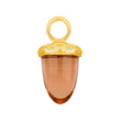 Quartz glass acorn shape - matt