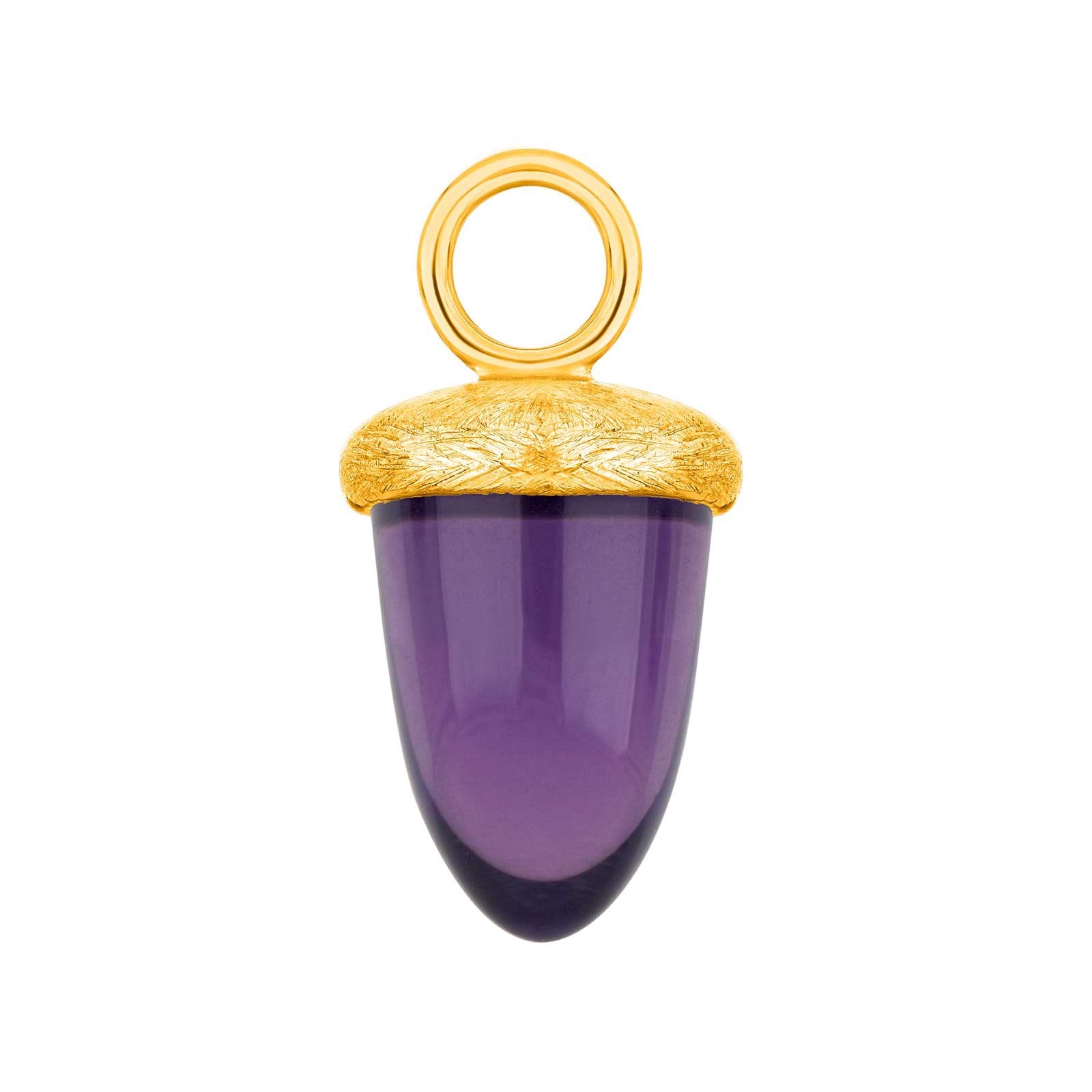 Quartz glass acorn shape - matt