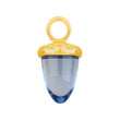 Quartz glass acorn shape - matt