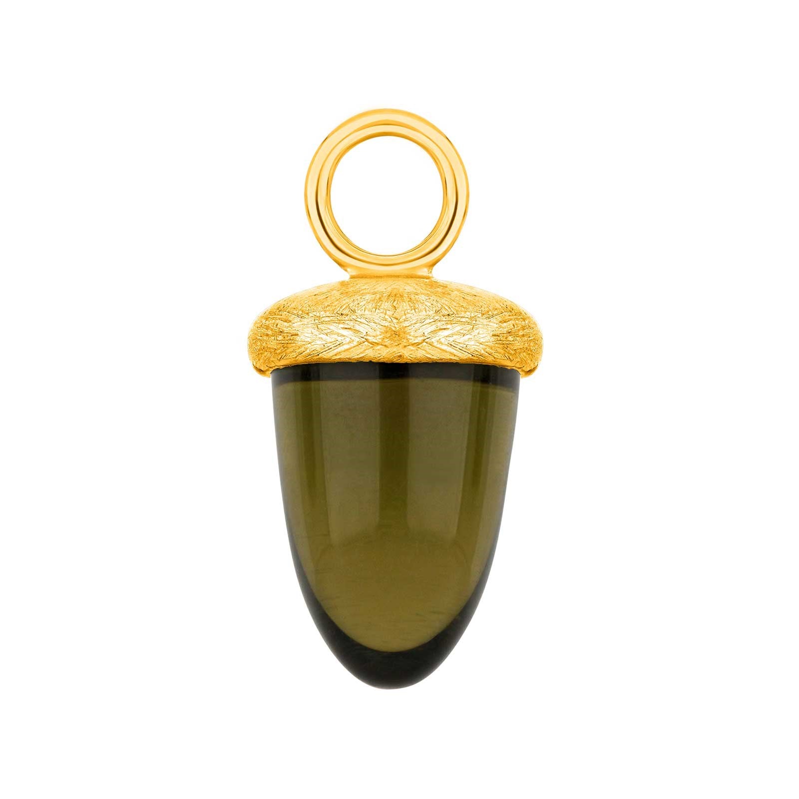 Quarzglas Eichelform - matt