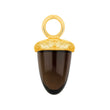 Quarzglas Eichelform - matt