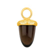 Quarzglas Eichelform - matt