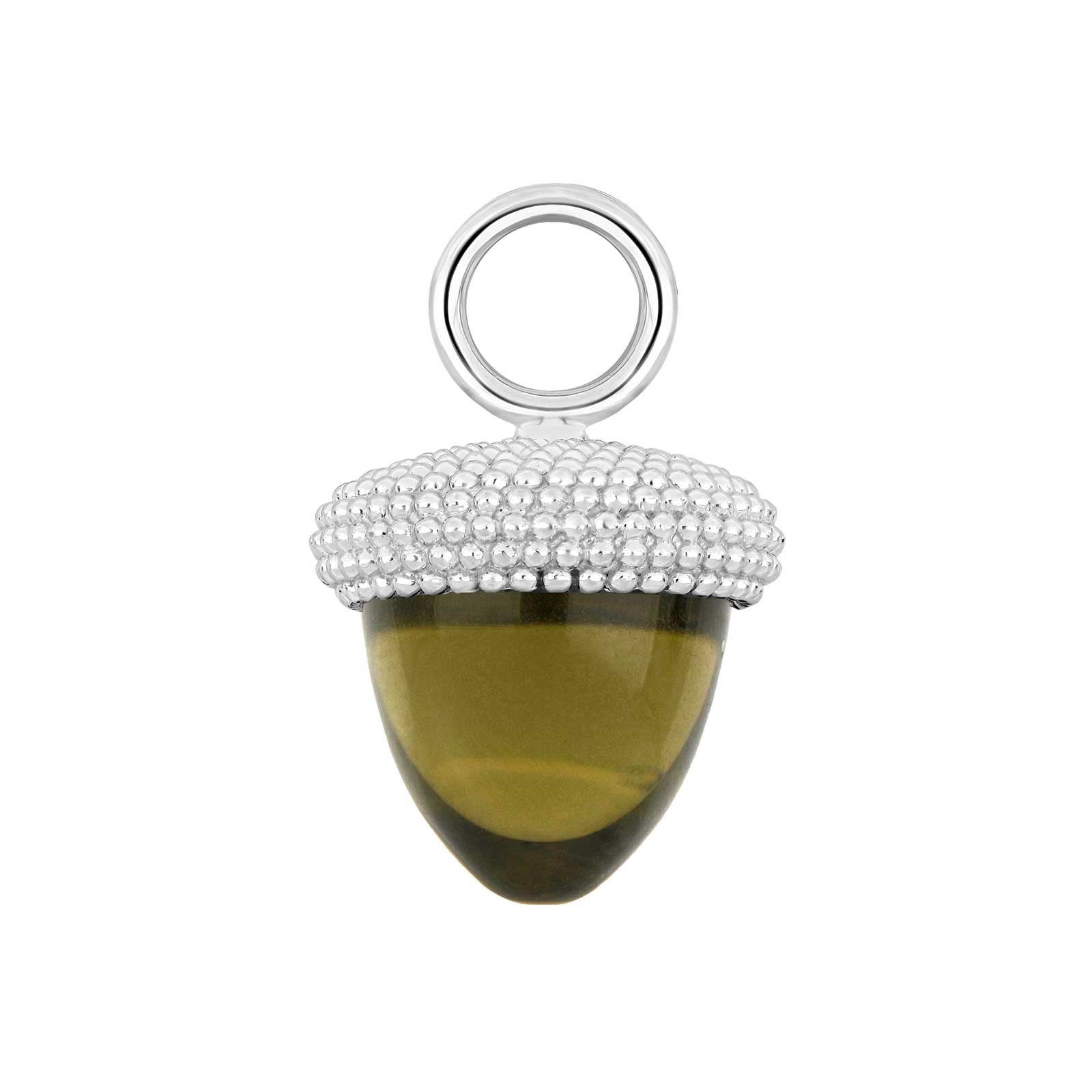Quarzglas in Eichelform