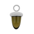 Kvartsglas agern form