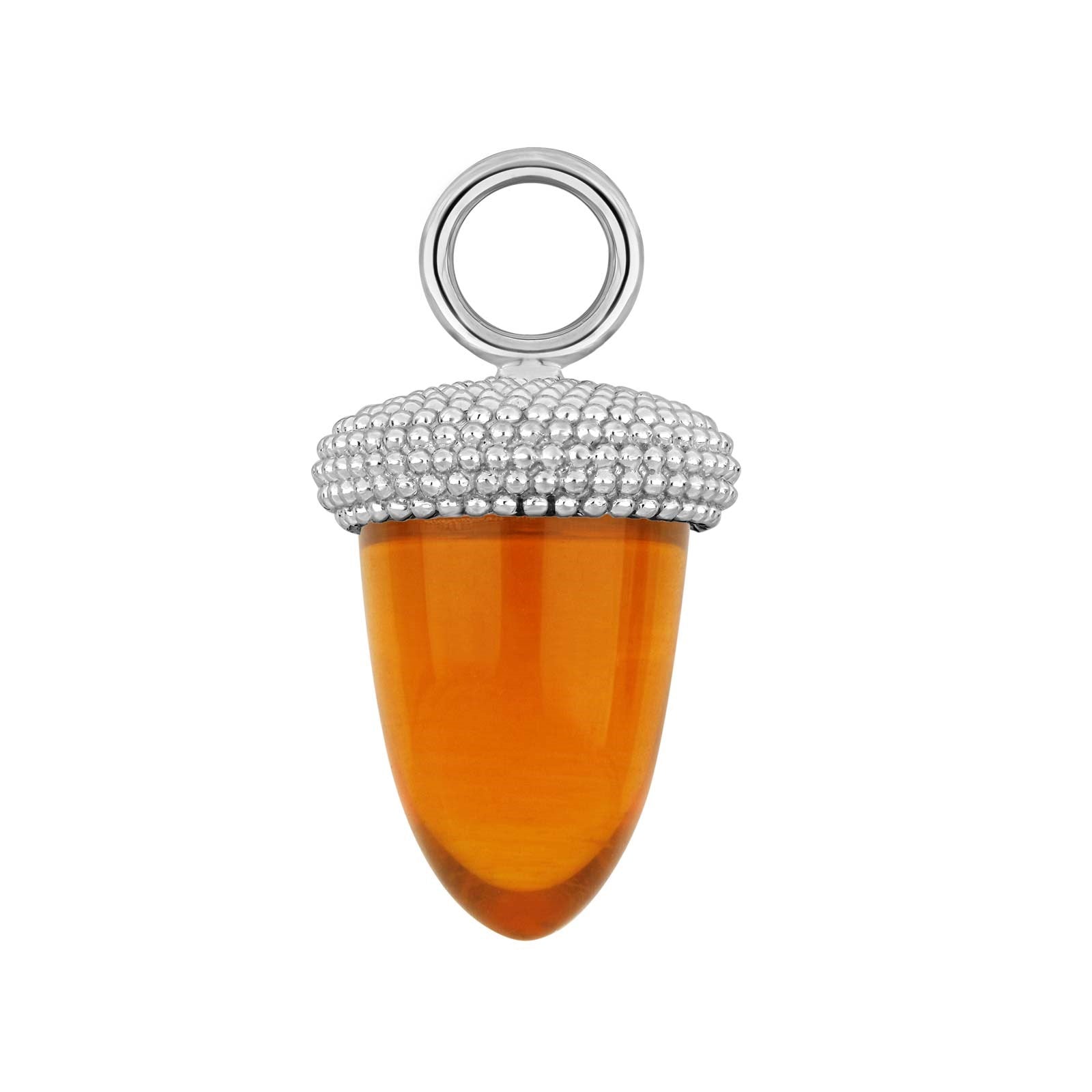 Quarzglas in Eichelform
