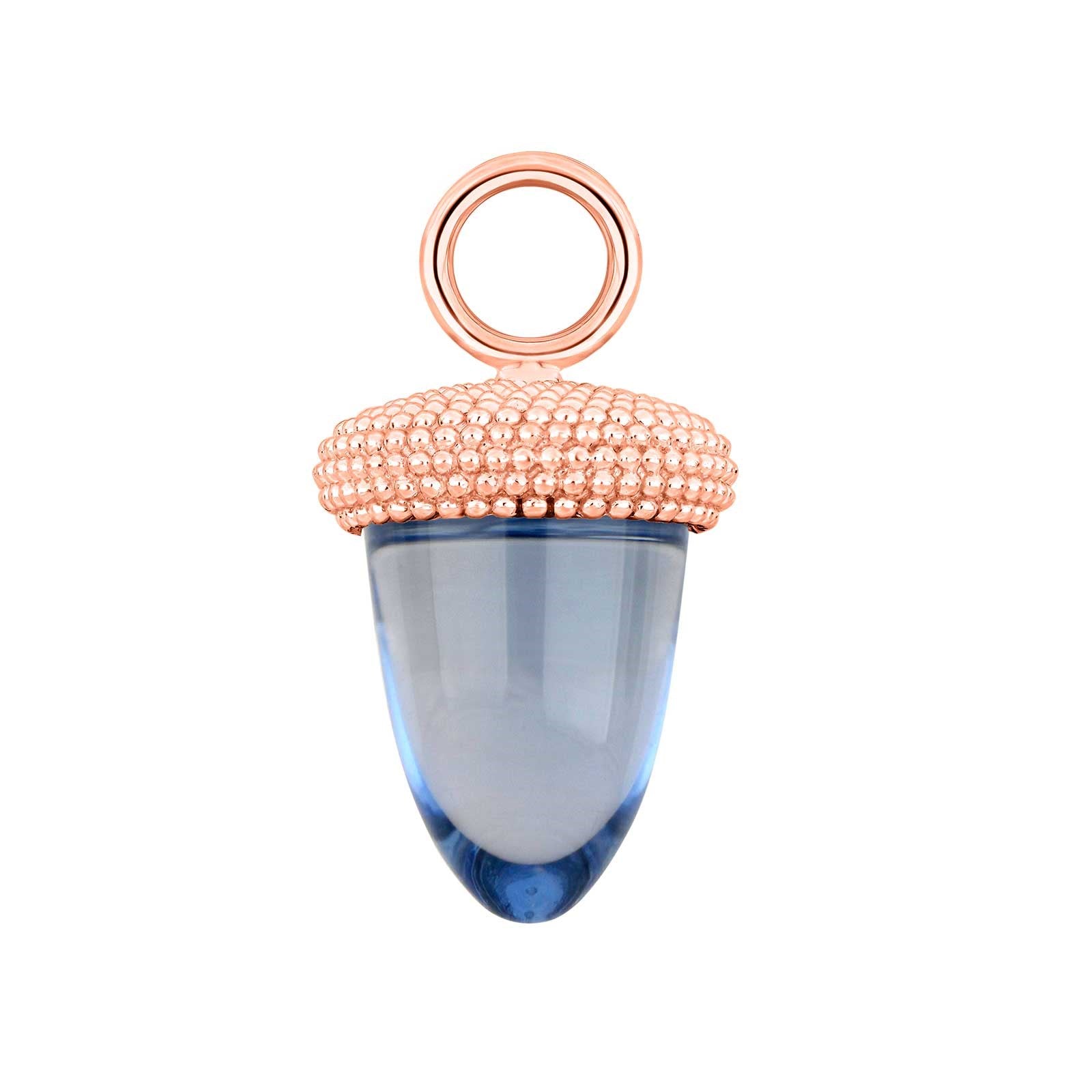 Quarzglas in Eichelform