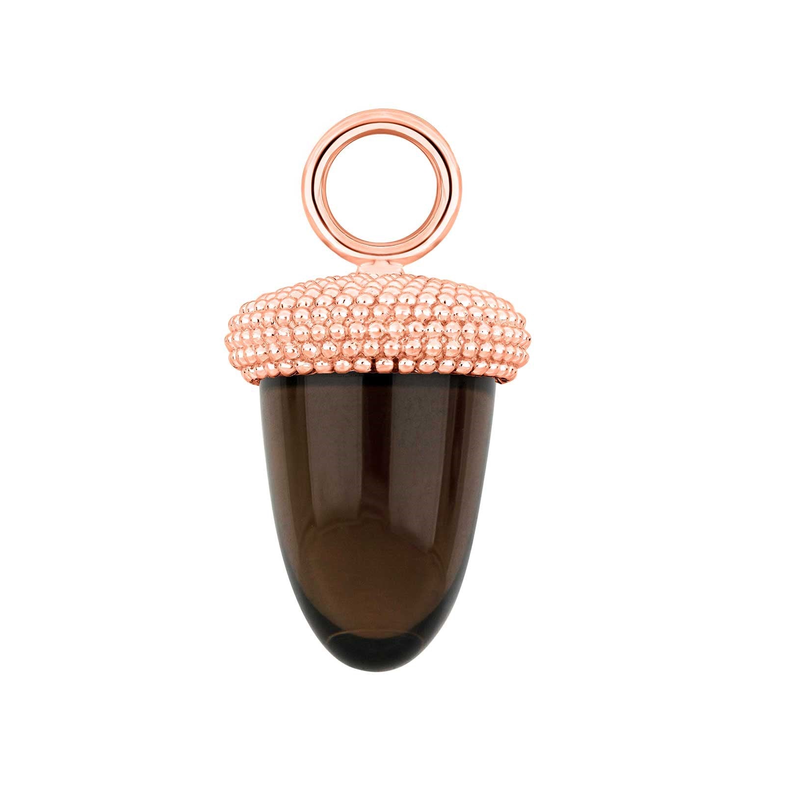 Quarzglas in Eichelform
