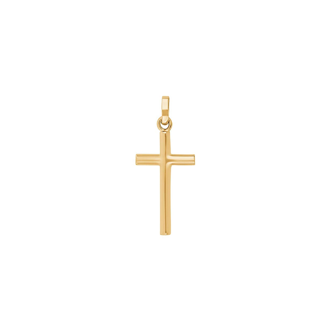 14kt. Gold Kreuz  15mm