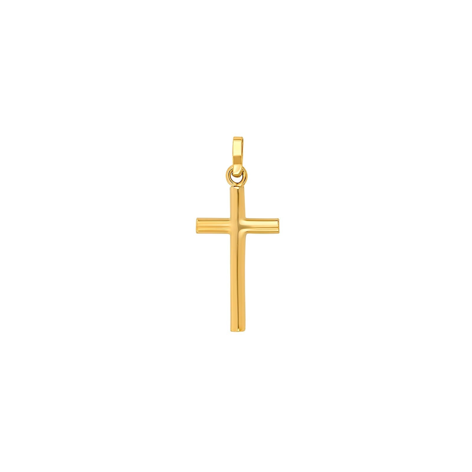 14kt. Gold Kreuz  15mm