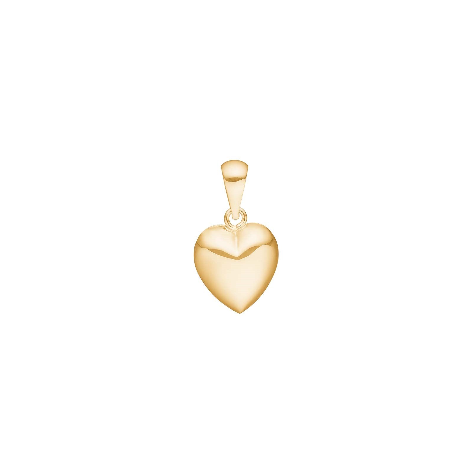 14kt. Goldherz 10mm