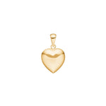 14ct. gold heart 12mm